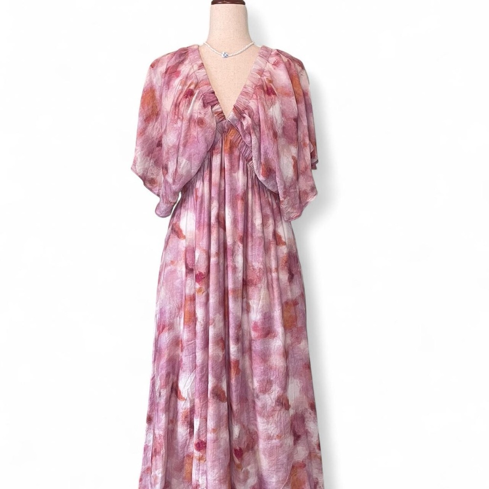 Hayden Pink and Purple Maxi Dress